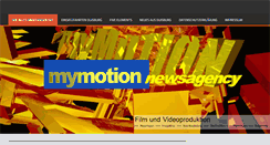 Desktop Screenshot of mymotion.org